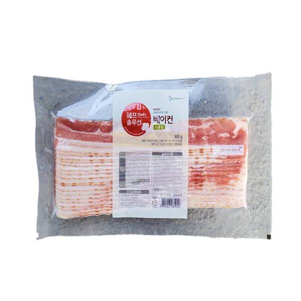CJ 쉐프솔루션 맛있는 베이컨 500g / 베이컨,cj베이컨 : 호호푸드