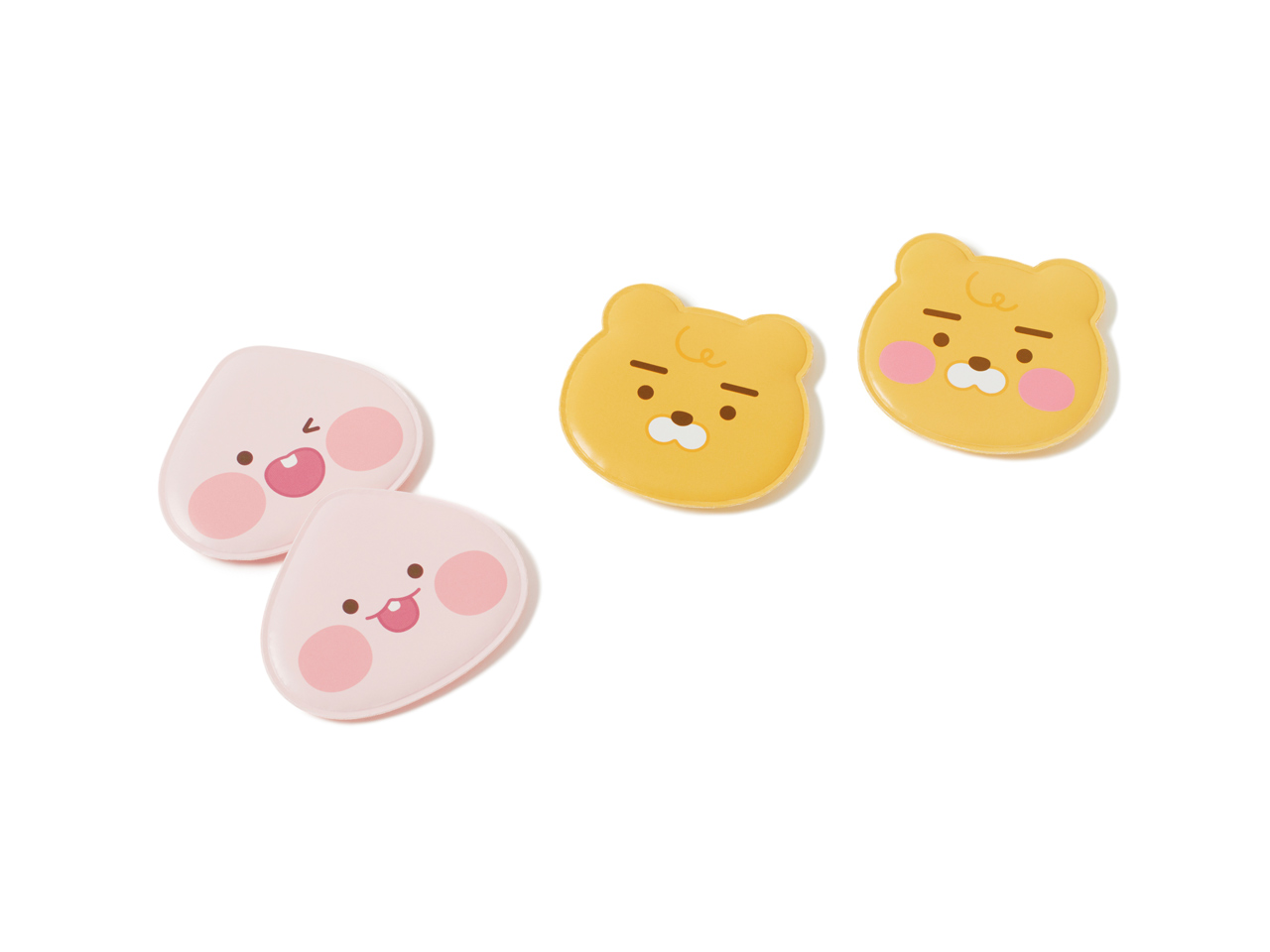 카카오프렌즈 베이비드리밍 헤어벨크로 2P SET 리틀라이언 / 리틀어피치 정품 : 바로나래