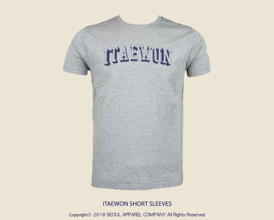 ITAEWON 면 티셔츠 (Cotton T-shirts) : 서울어패럴컴퍼니