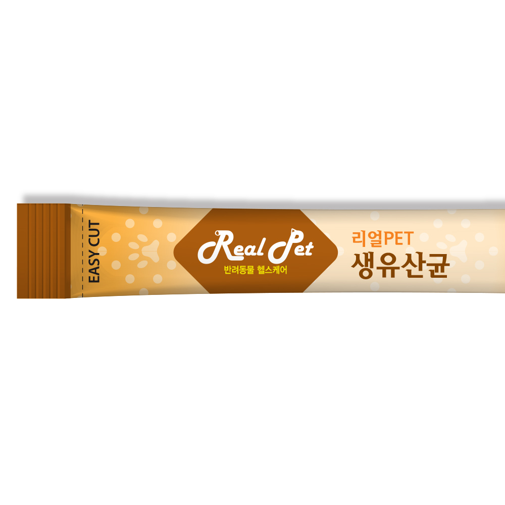 강아지 유산균 고양이 반려견 영양제 리얼펫 생유산균 60포 : 리얼펫 공식몰