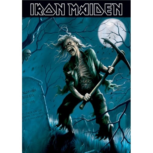 공식 IRON MAIDEN 아이언 메이든 Benjamin Breeg 엽서 세트 (5EA) : 매드몽키