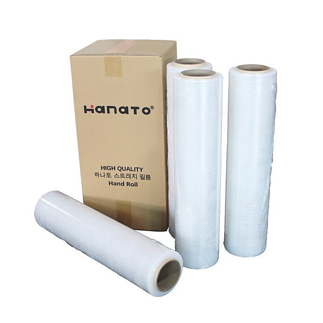 [하나토] 공업용랩 포장랩 산업용 가드랩 수동랩 포장용 화물용 수출용 4롤 500mm x 350m : 하나토 자동포장시스템