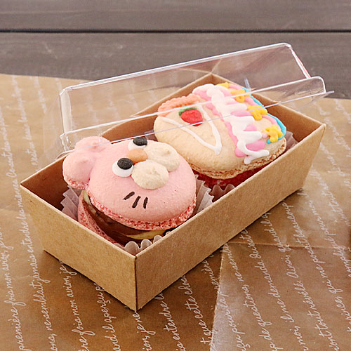 미니 샌드위치케이스(직사각/크라프트) : 렛츠BAKING