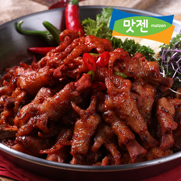 직화별난 튜우립 닭발 300g 4팩 : 맛젠