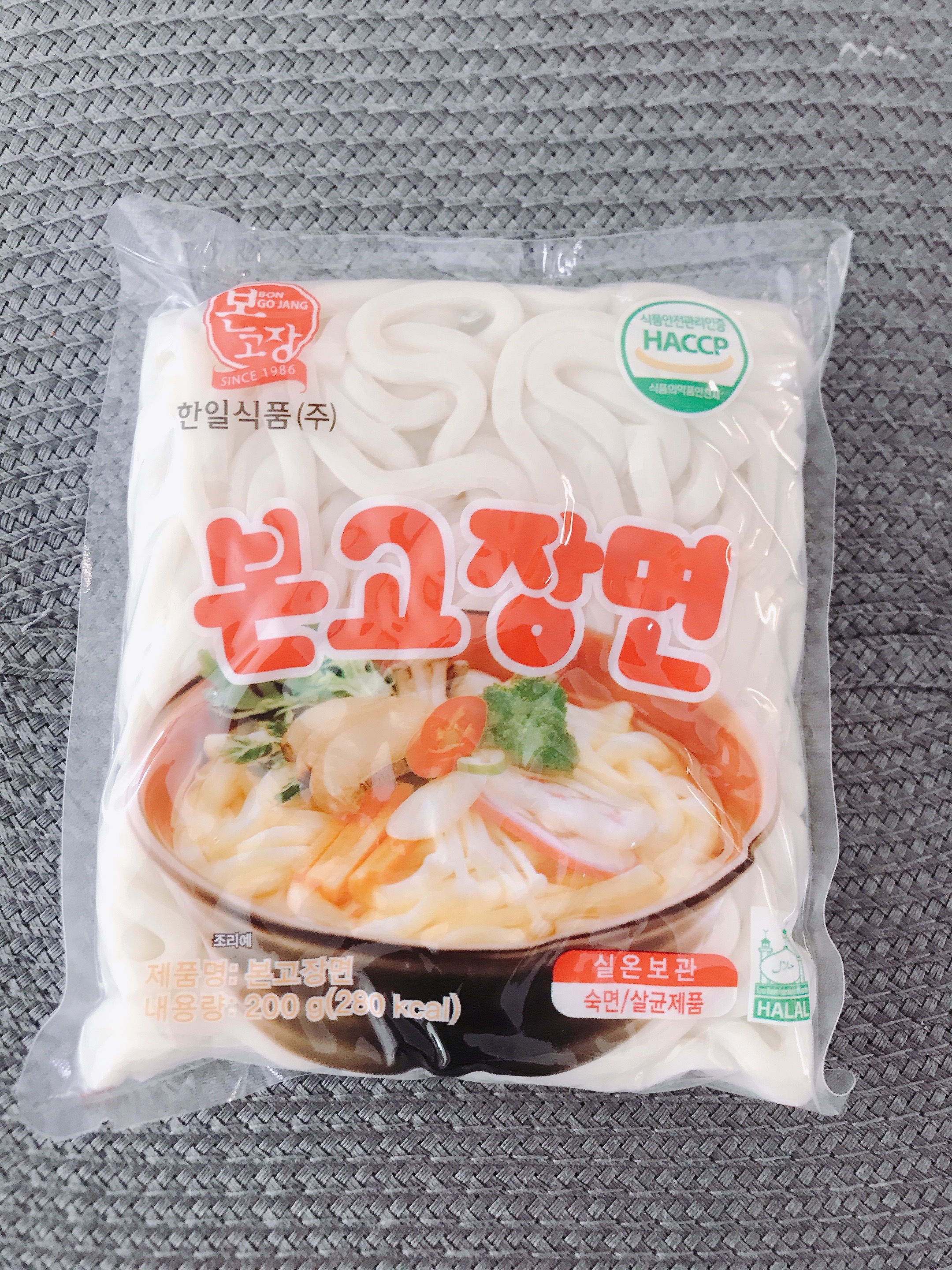 한일식품/ 본고장면/ 200g/ 1인분/ 우동면 : 더준푸드시스템