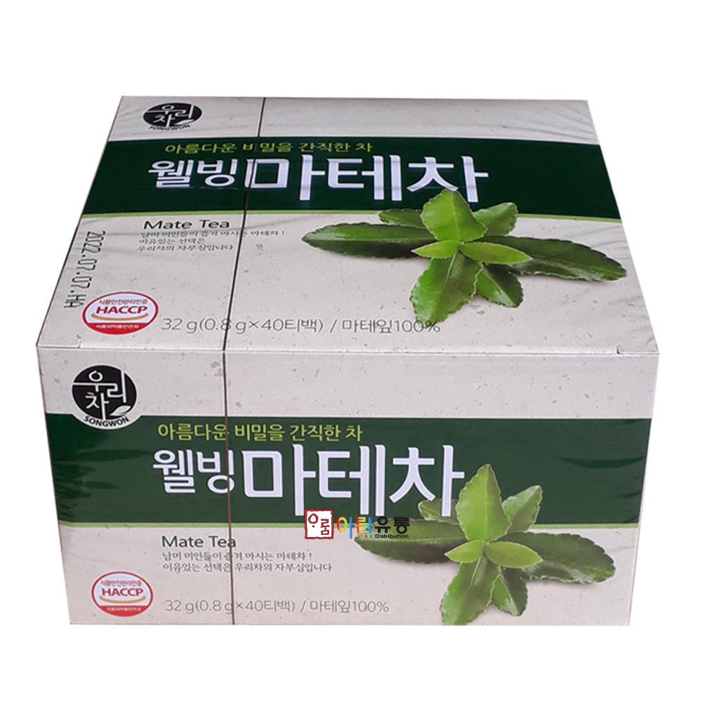 송원식품/웰빙마테차 32g : 아람유통