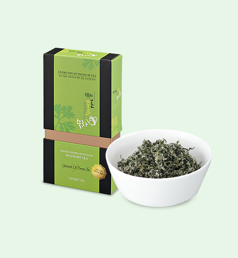 거문도 해풍쑥 쑥차 40g 쑥잎차/ 건강차/ 국내산 무농약 잎차 / 봄쑥차 : 진지 마켓