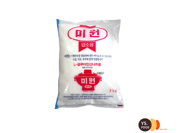 대상 청정원 미원 3kg : YS푸드