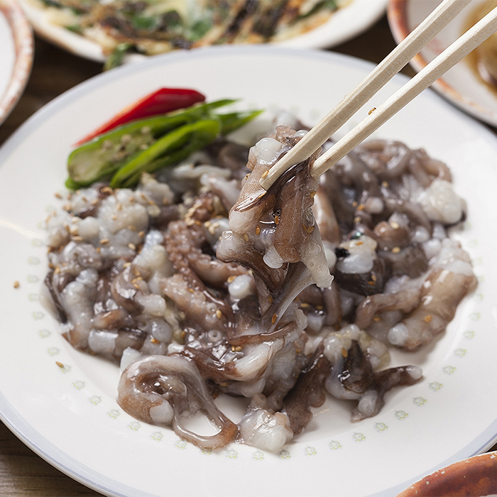 통영 당일어획 낙지 1마리 : 푸드강산