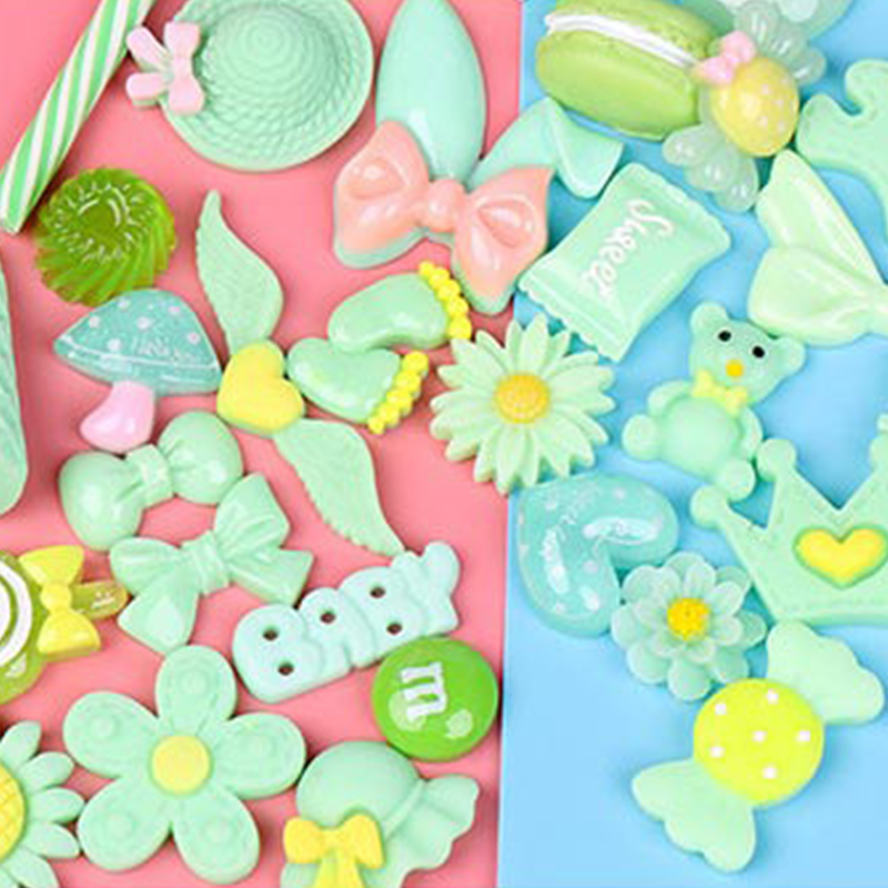 데코텐 데코덴 생크림 파츠 재료 핸드폰 폰 케이스 필통 꾸미기 DIY : MOMOs SHOP