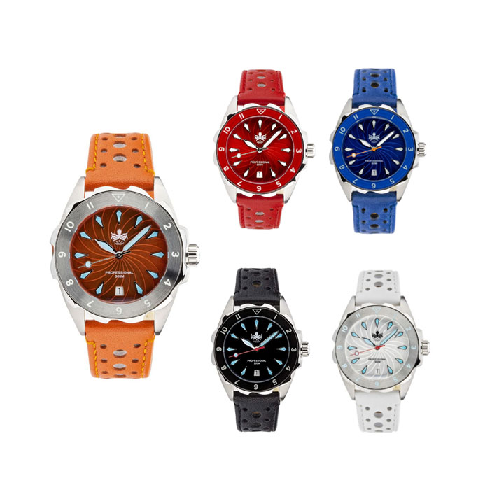 [관부가세포함] 포이보스 씨님프 다이버 가죽시계(5종) / PHOIBOS, SEA NYMPH 300M Lady Diver Watch PX021 : PDXMall