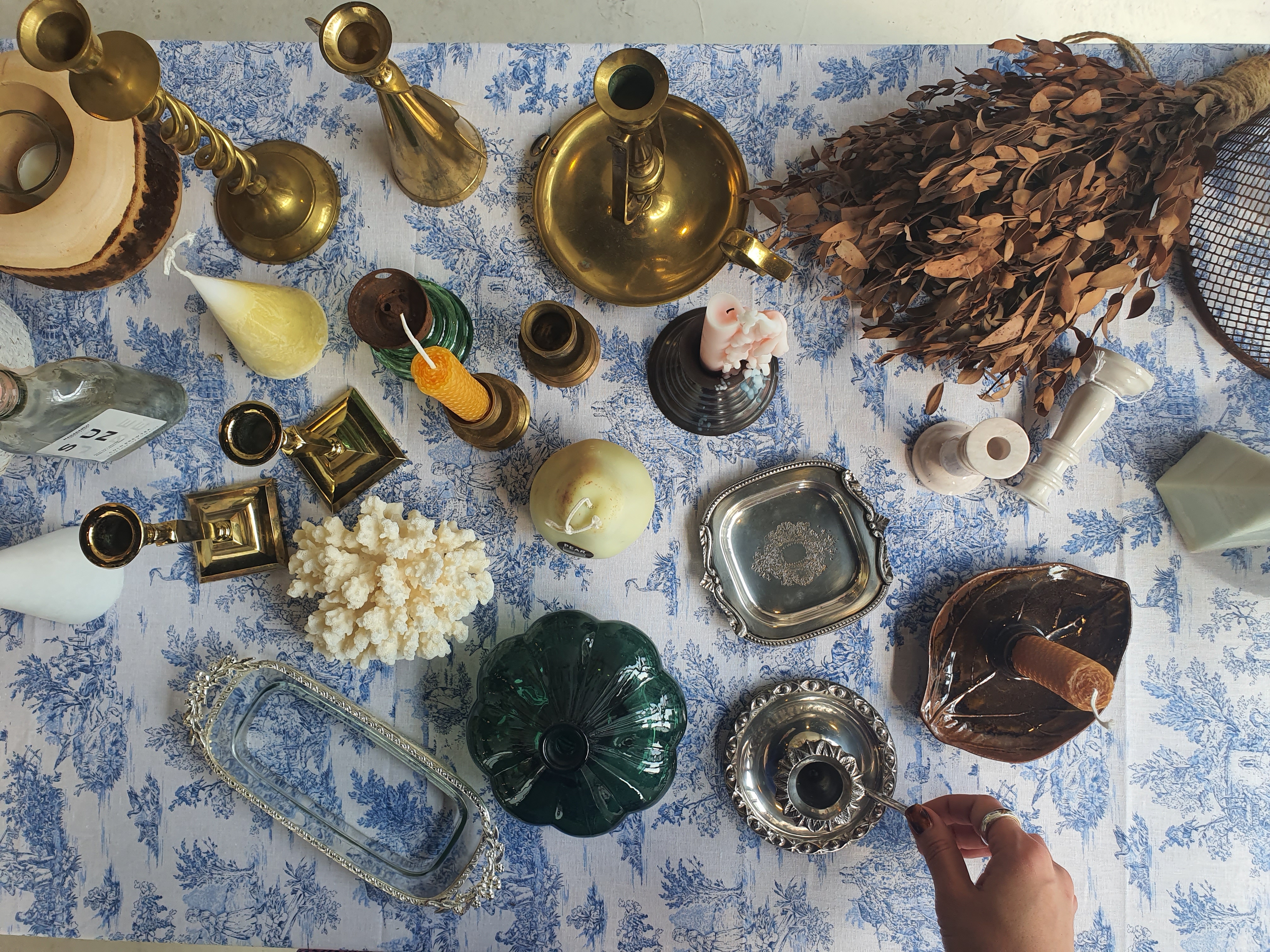 빈티지 꼬마 촛대  vintage candle holder : 썸머탤지어