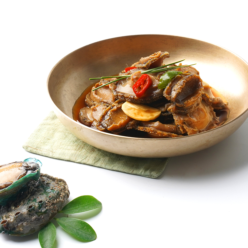 전복장 장조림 완도 장 700g : 강수산 전복장