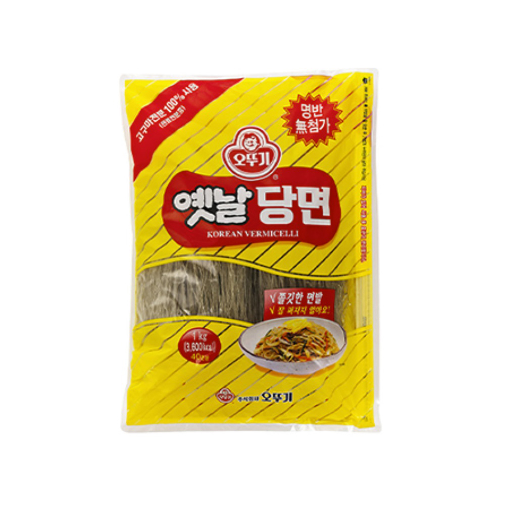 오뚜기 옛날당면 1kg (국내산) 대용량당면 업소용당면 1kg당면 : 해피로샵