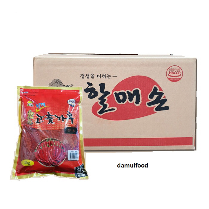 할매손 청결 김치 고춧가루 (김치용) 1kg : 다물식자재