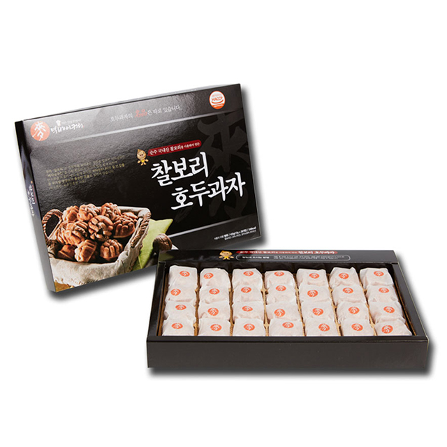 선물용 호두과자 국내산찰보리 맥베이커리 28개입 1박스 : 달다란