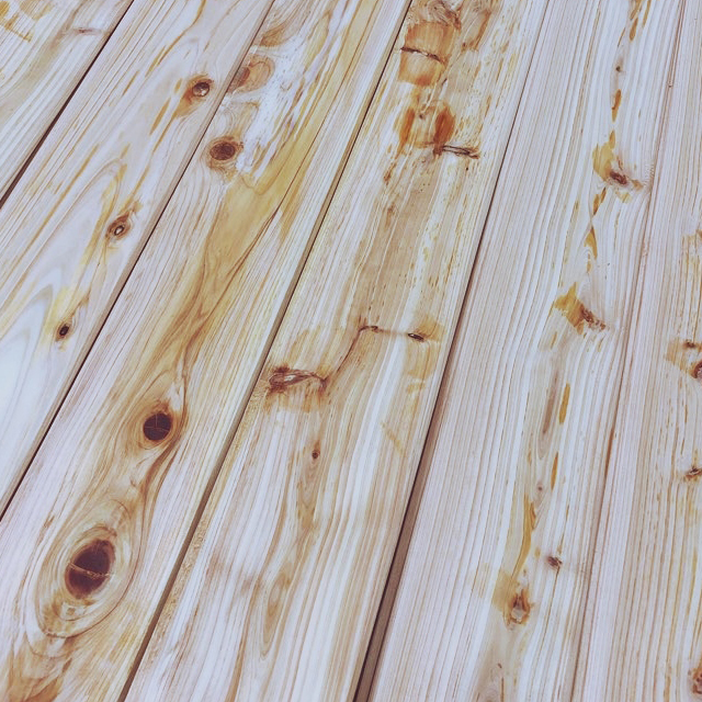 일본산 편백루바 유절루바 10x100x2400(8개1단) 중국가공 히노끼 인테리어 DIY : 고페르