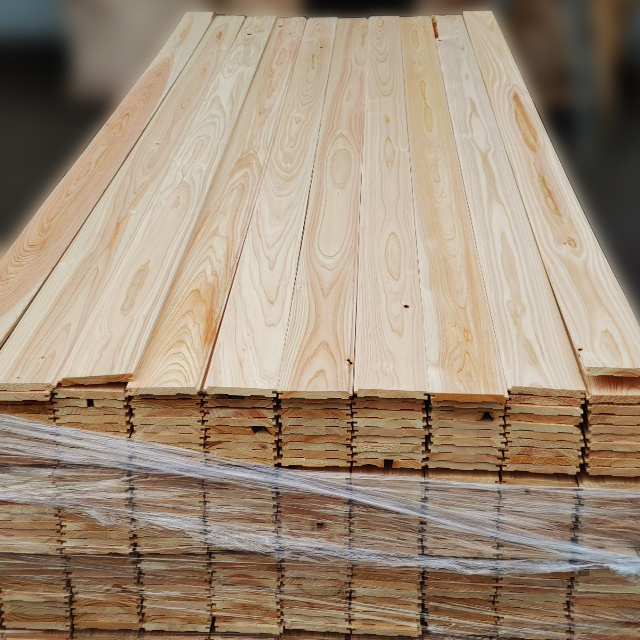 편백루바 무절(단판무절) 10x100x2400(8개1단) 히노끼 일본산 중국가공 DIY 인테리어 : 고페르