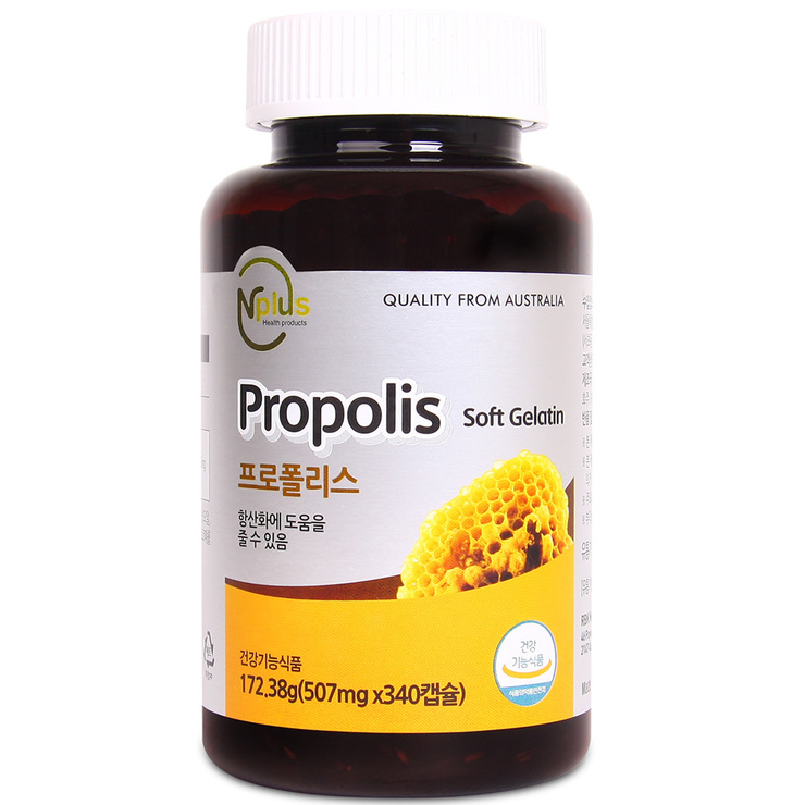 엔플러스 프로폴리스 507mg x 340캡슐 코스트코 항산화효과 플라노보이드 호주산 : 슈거로프