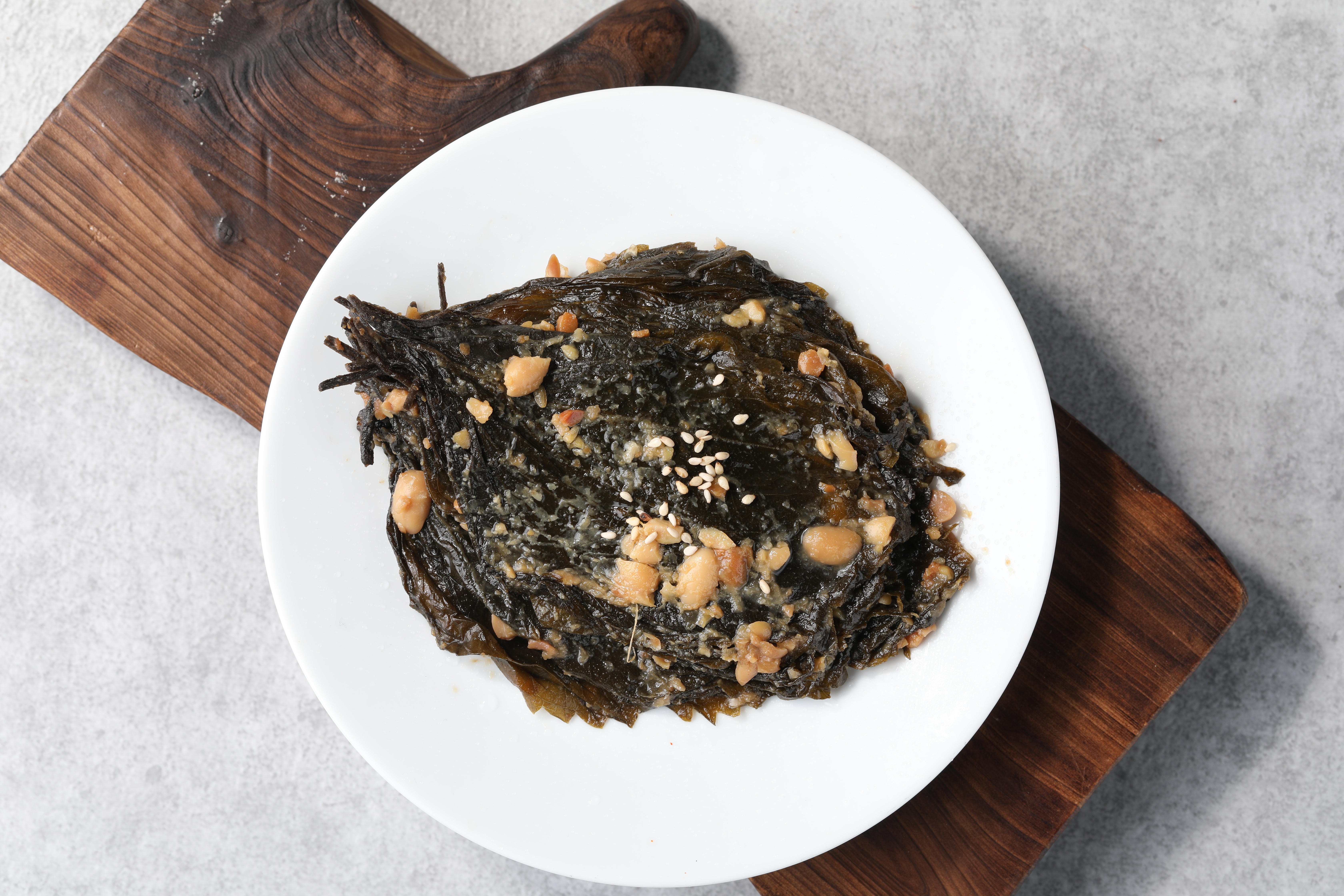 순창 김용순전통식품 된장깻잎장아찌 500g(국산 수제장아찌) : 김용순전통식품