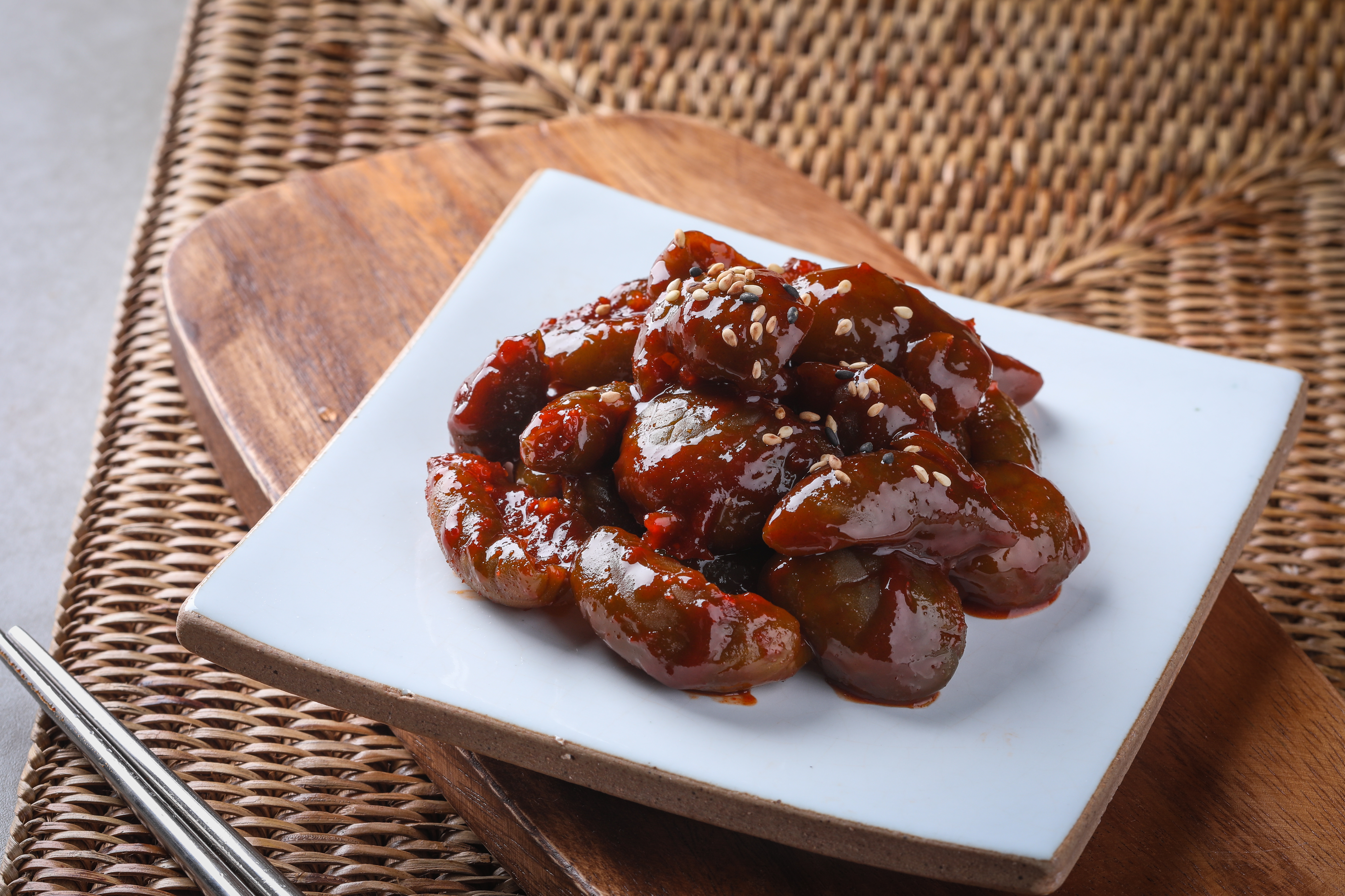 순창 김용순전통식품 청매실장아찌 500g(국산 수제장아찌) : 김용순전통식품