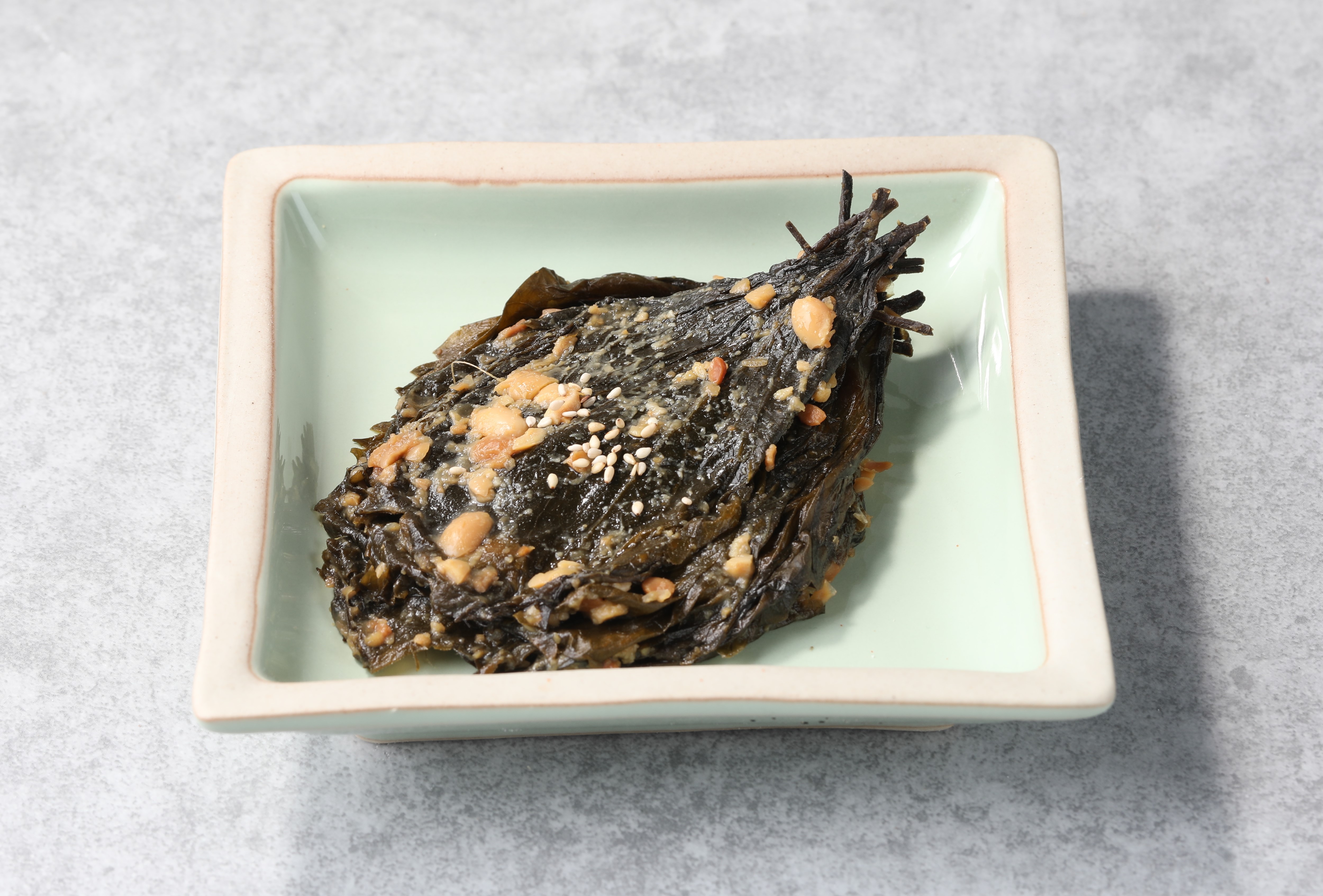 순창 김용순전통식품 된장깻잎장아찌 500g(국산 수제장아찌) : 김용순전통식품