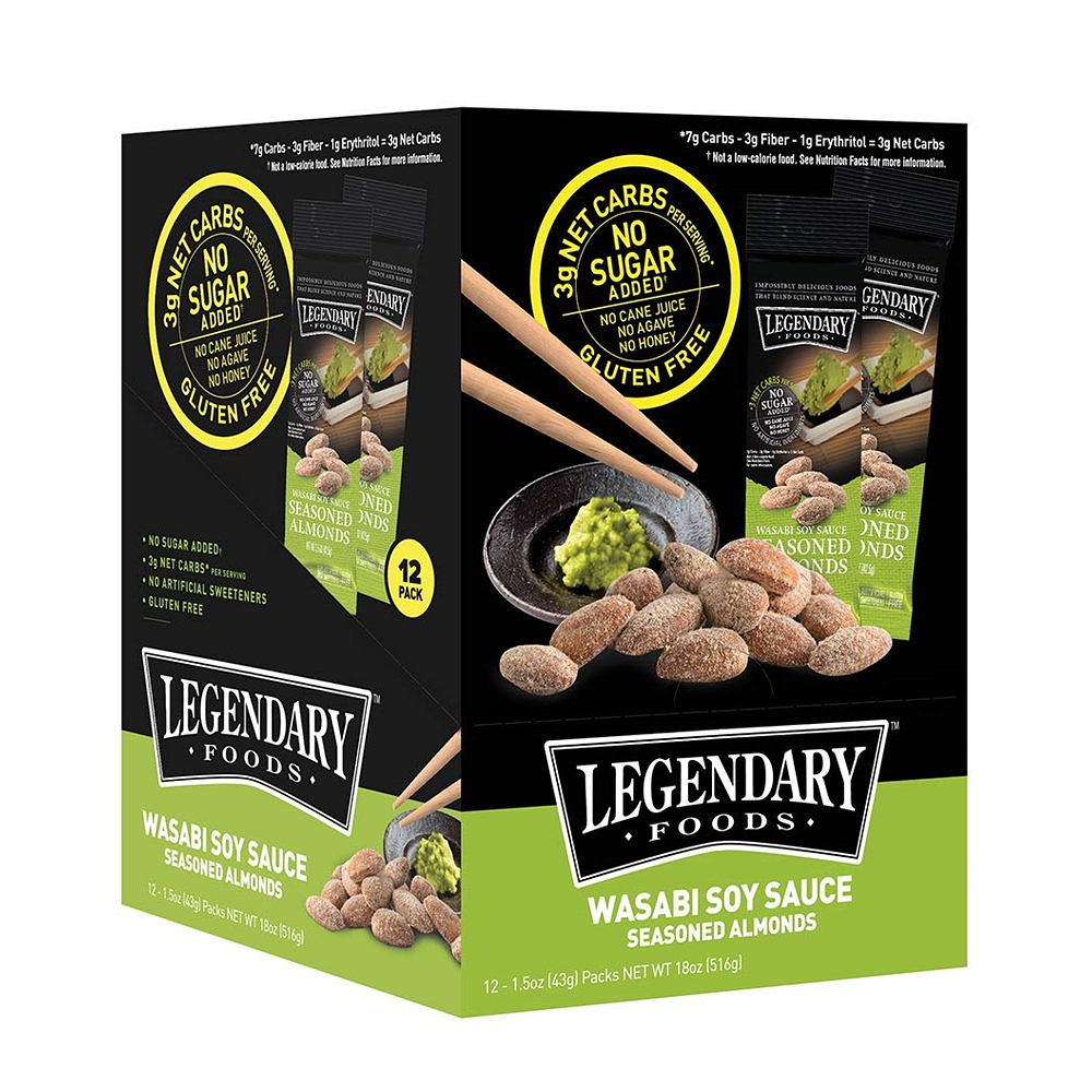 Legendary Food 레젠더리푸드 아몬드 와사비 소이소스 516g 12개입 : 미시까리