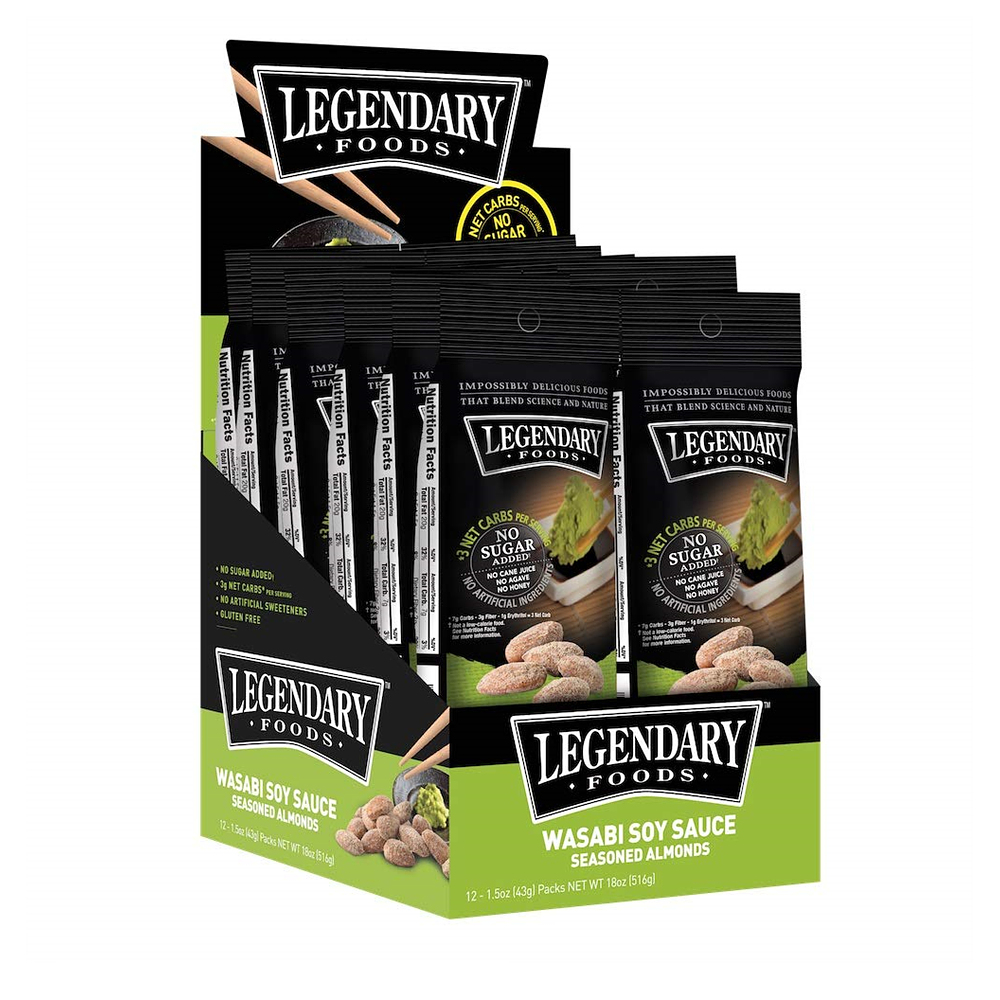 Legendary Food 레젠더리푸드 아몬드 와사비 소이소스 516g 12개입 : 미시까리