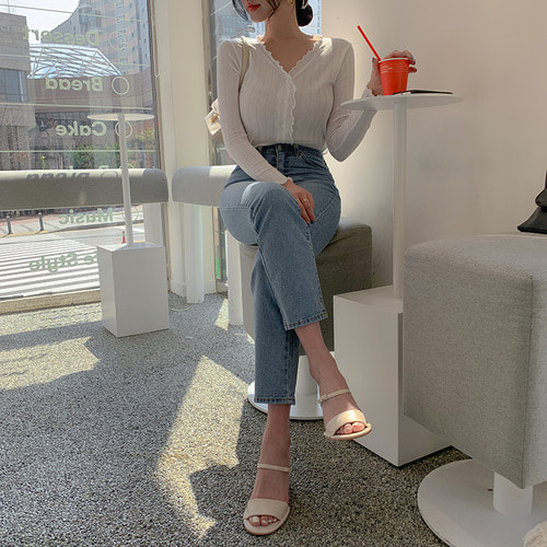 로웬데님일자 pants : 세컨드세컨