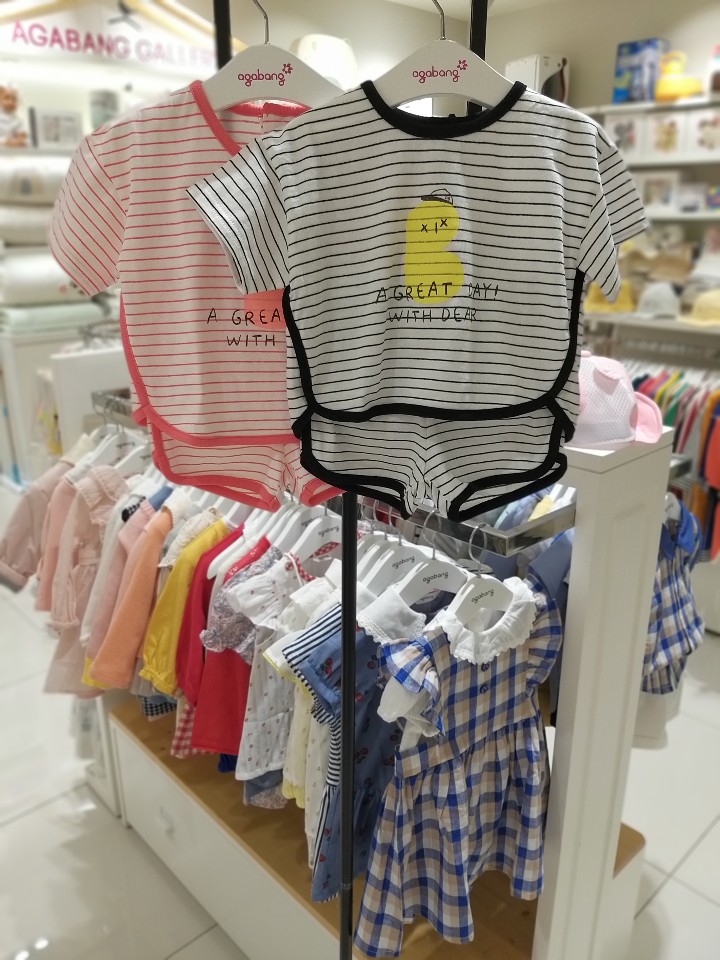 디어베이비 썸머랍바상하 02N353008 : 뉴코아 강남 아가방