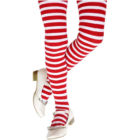 HOL크리스마스 코스프레 파티의상 복 S244 Christmas costume Funny Party Hats Red and White Striped Tights - Costume : 인유어백 - 네이버쇼핑