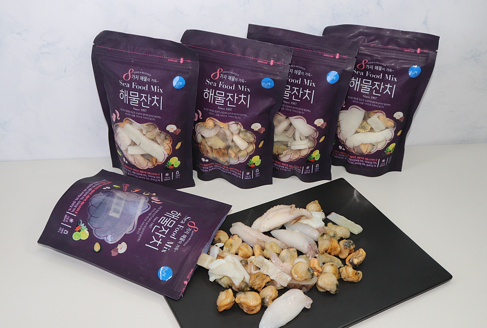 해물잔치 200g 소포장 냉동해물믹스 : 알찬키친