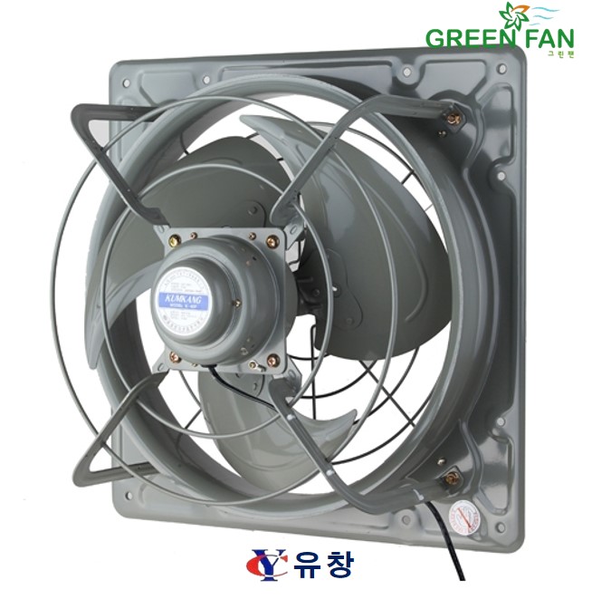 금강전자 금강그린팬 K-35F K-40F 고압환풍기 식당환기 공업용환풍기 고풍압환풍기 : 유창종합상사