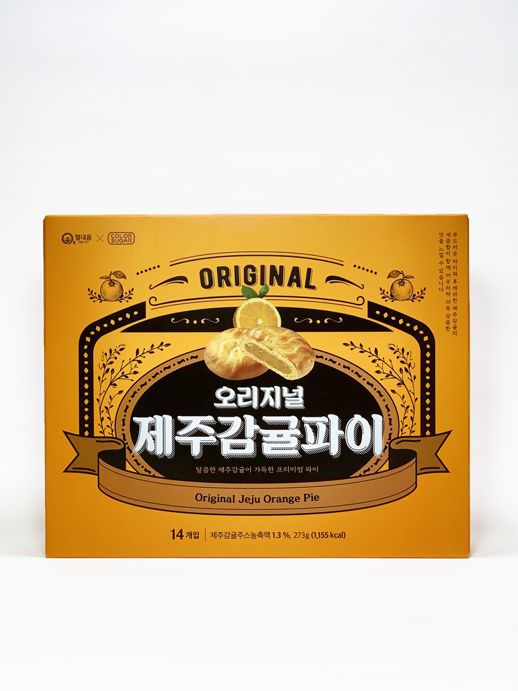 오리지날 제주감귤파이(14입)_제주과자, 제주간식 : 제주 플래닛