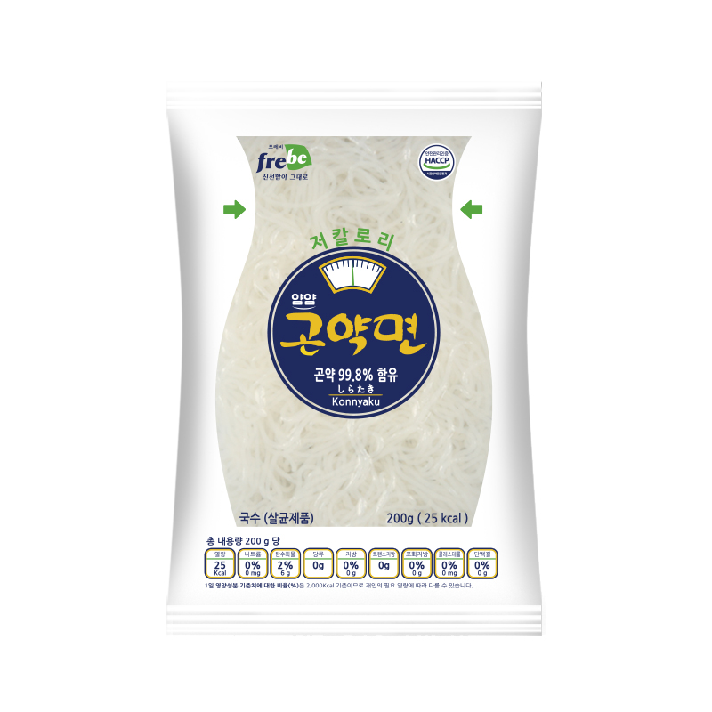 저칼로리 얌얌 곤약면 곤약미 200g 곤약쌀 습식 : 자은