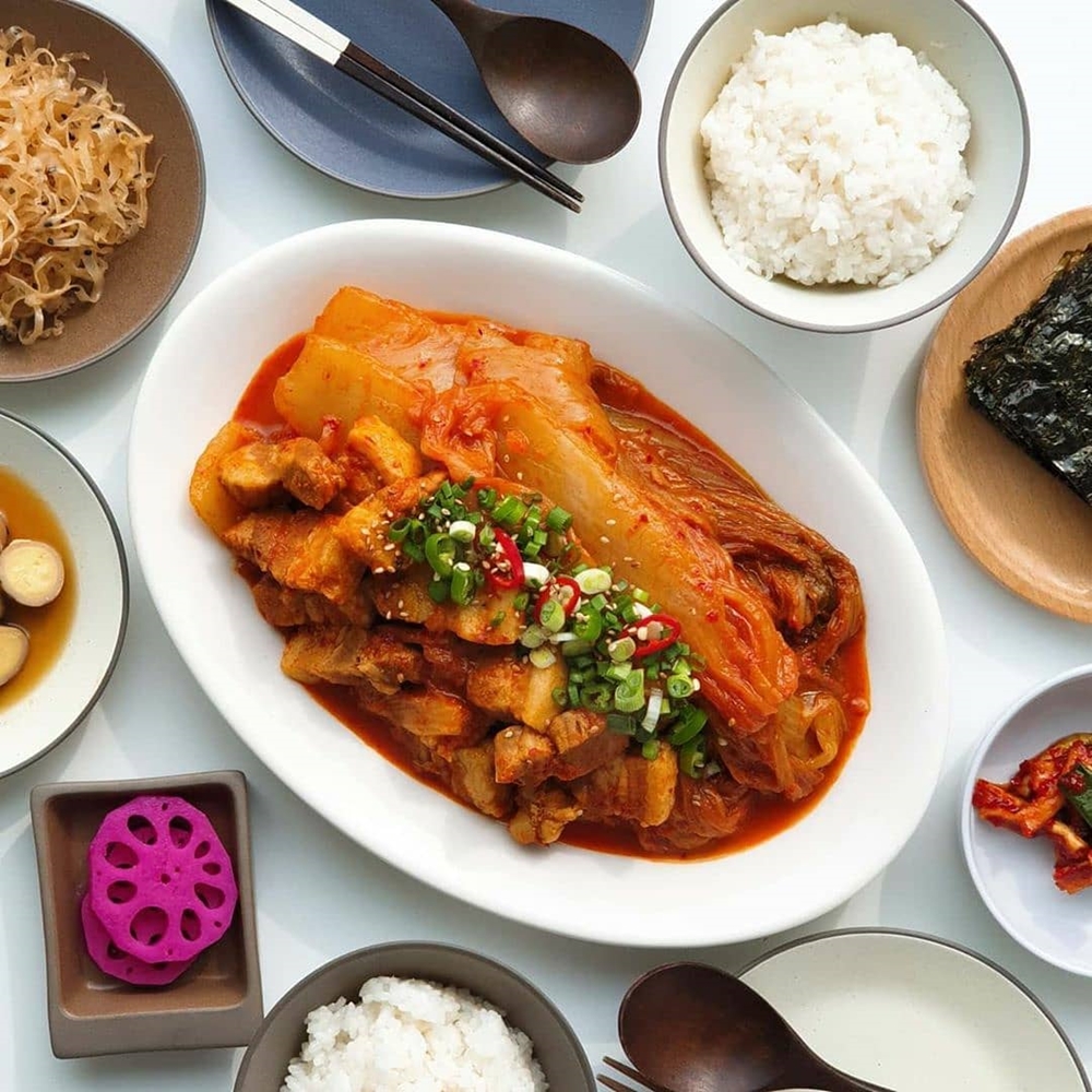 [쌩김치찜] 묵은지 돼지고기 김치찜 1.9kg (바로만든 가정식반찬 배달) : 쌩김치찜