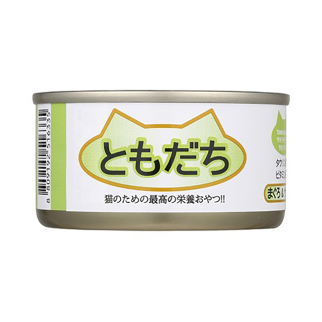 토모다찌 고양이 캔 (참치+연어) 80g 타우린함유 간식 : 바우샵