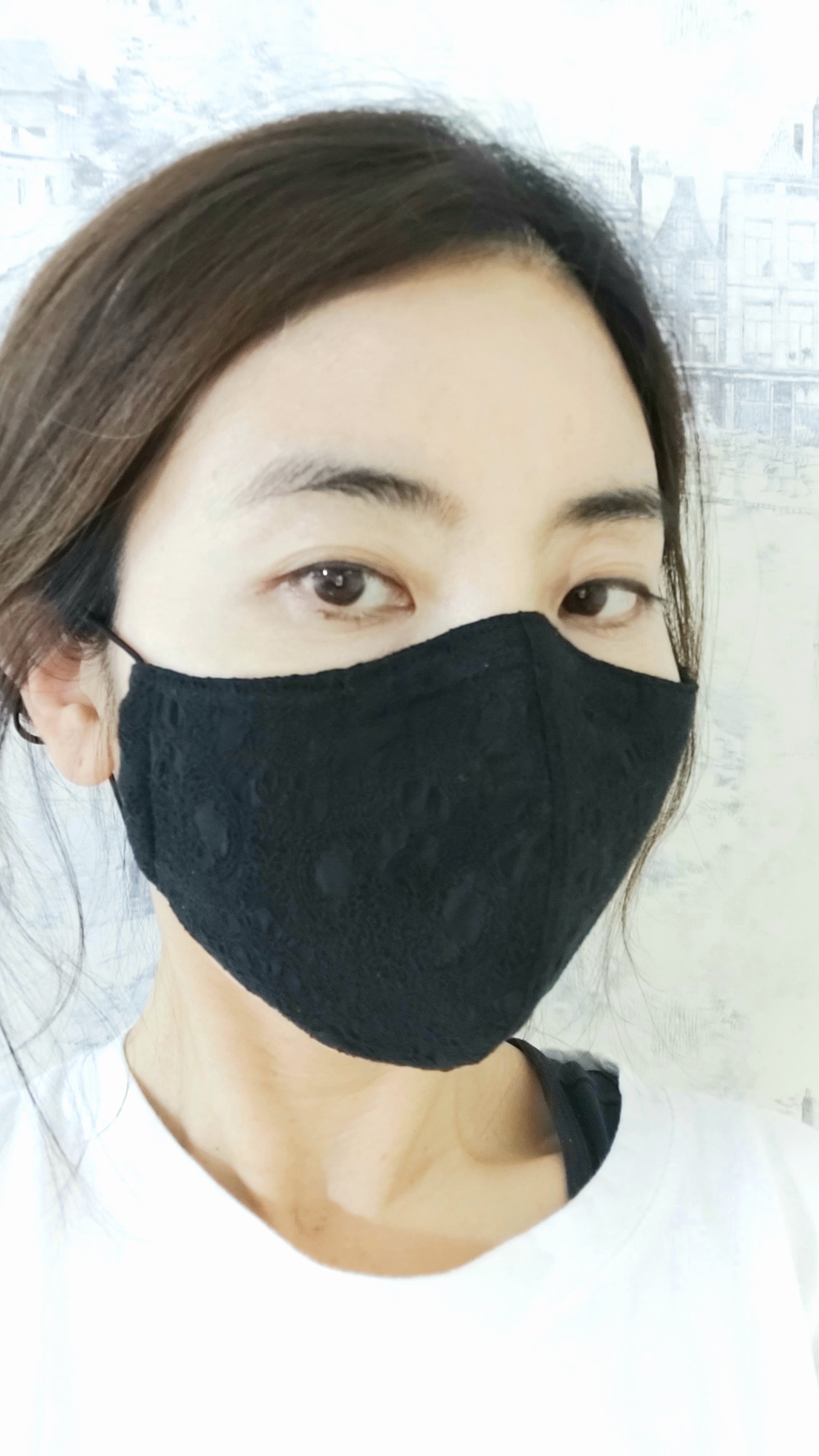 핸드메이드 레이스마스크 필터교체형 : 디자이너스소잉