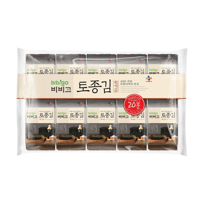비비고 토종김 참기름 5g x 60 : 베프클럽