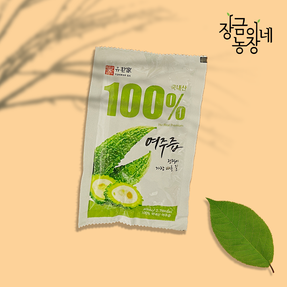 [60포] 장금이네농장 국내산 100% 여주즙 햇여주 진액 엑기스 : 장금이네농장