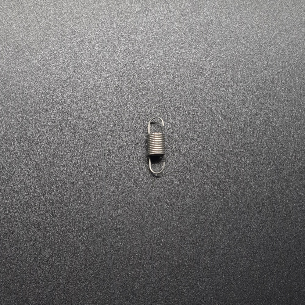 양고리 인장스프링 선경0.55mm 외경5.9mm 길이19.68mm 1EA : 스프링가게