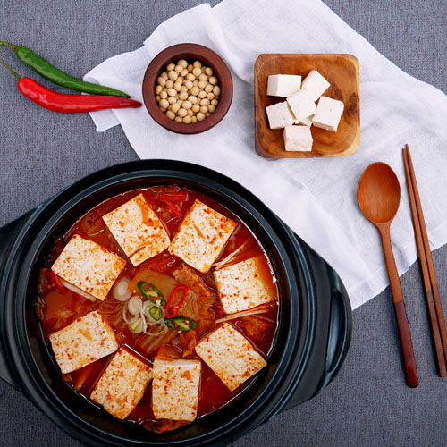 맛이있는 옛맛 검정깨 손두부 500g 부침 아침 두부 검은콩 두부 고사 제사상 음식 : 쇼핑올