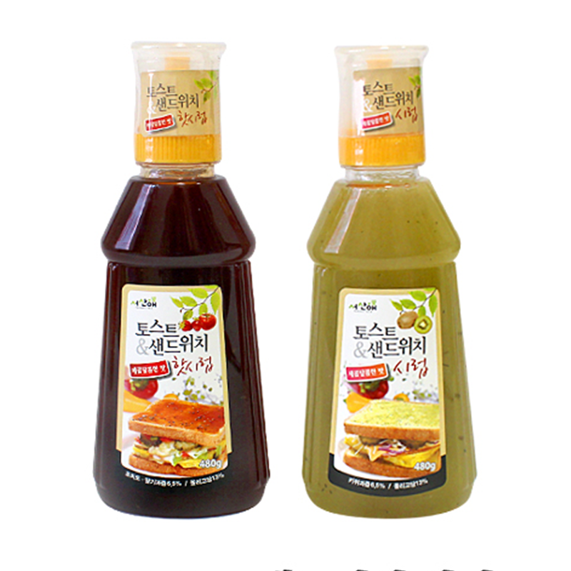 토스트 샌드위치 시럽 새콤달콤 키위 과일 소스 시럽 : MOMOs SHOP