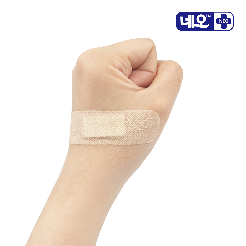 네오메디제약 일회용 고탄력 상처밴드 생활방수 스킨케어플러스 표준 대용량 60매 반창고 : 네오밴드 공식판매처