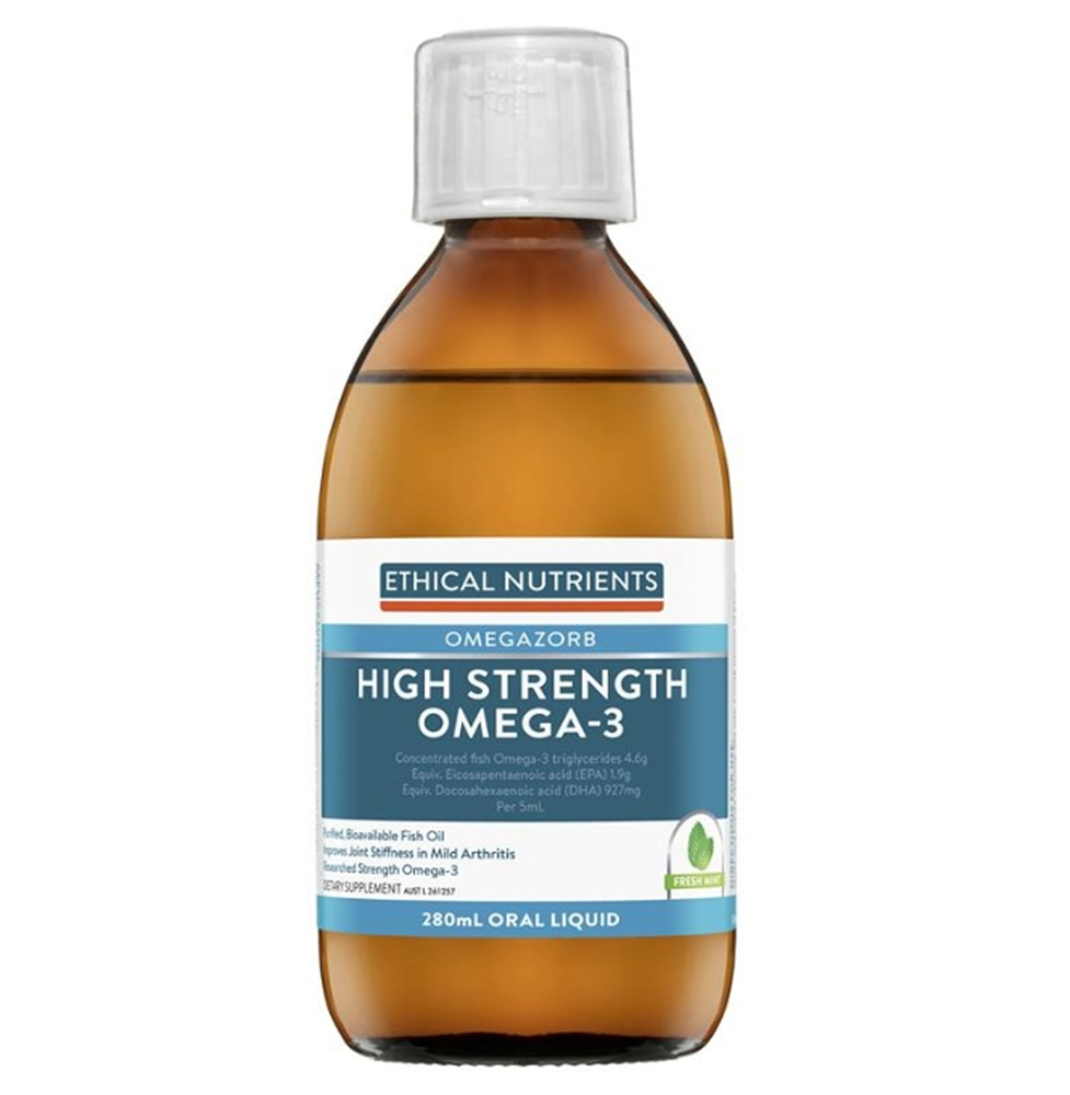 Ethical Nutrients  에티칼 뉴트리언트 액상 오메가3 민트 280ml : 세븐플러스
