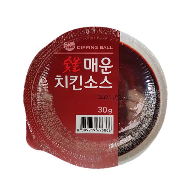 동원 숯불매운치킨소스 일회용 30g : 리꼬마켓