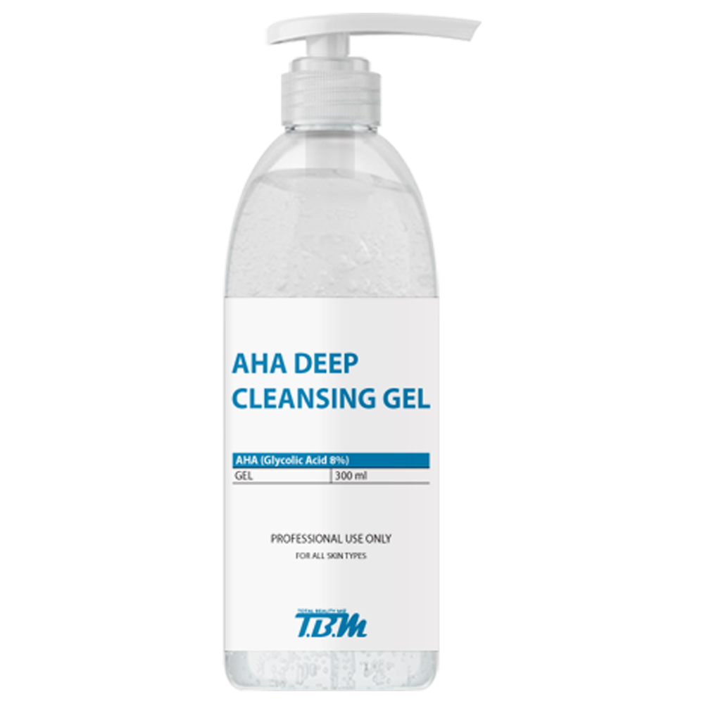 TBM 아하(8%) 컨트롤 딥클렌징 젤 300ml 각질제거 보습효과 : 미즈코스메틱
