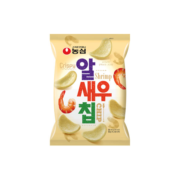 농심 알새우칩 68g 20봉 : 승혜상사