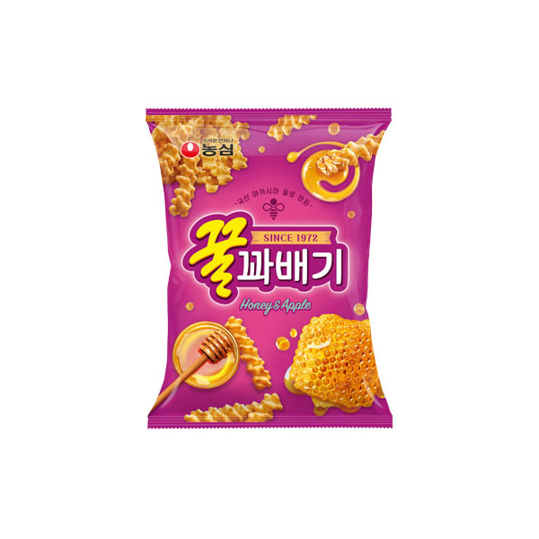 농심 꿀꽈배기 90g 20봉 : 승혜상사
