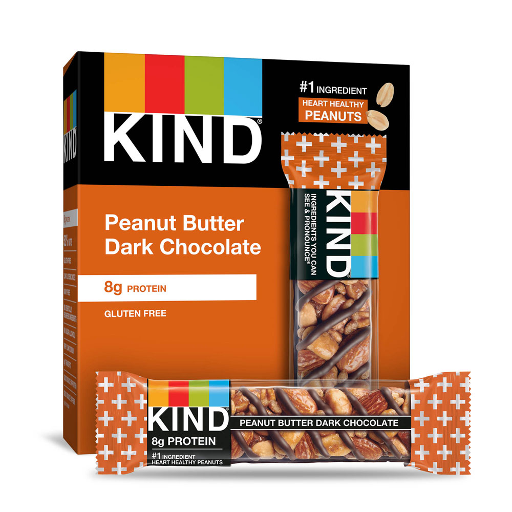 KIND Bars 카인드 피넛버터 다크초코 단백질 프로틴바 : 박스플라이